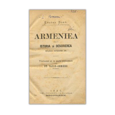Eugène Boré, Armenia, 1880
