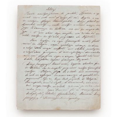 Traducere a unei proclamații a împăratului Napoleon al III-lea către Armată la începutul Războiului Crimeii, 1854