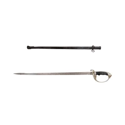 Sabie de ofițer de cavalerie, model Carol I, manufactura Toledo