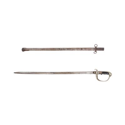 Sabie de ofițer de cavalerie, model Carol I, manufactura Solingen