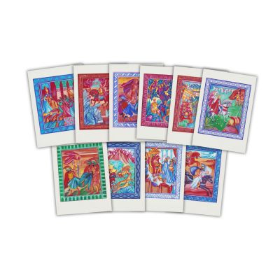 Istoria Marelui Împărat Alexandru Macedon, 10 ilustrații realizate de Adrian Ionescu