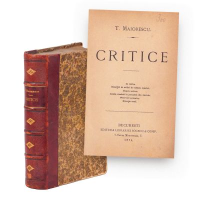 Titu Maiorescu, Critice, 1874