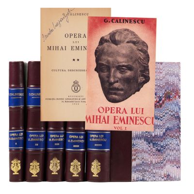 G. Călinescu, Opera lui M. Eminescu, 1935-1936, 5 volume