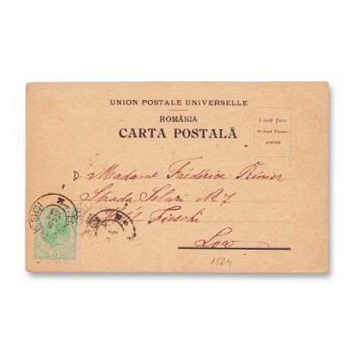 Fondatorul Asociației studențești internaționale „Corda Fratres”, carte poștală ilustrată 