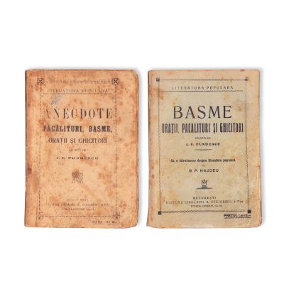 I. C. Fundescu, Basme, orații, păcălituri și ghicitori + Anecdote, păcălituri, ghicitori şi oraţii, 1896-1897 