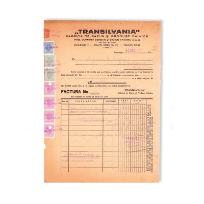 Odol-Pharma, Parfumerie L.T. Piver, Singras, Molda, Laboratorul Substanția, 10 facturi de epocă