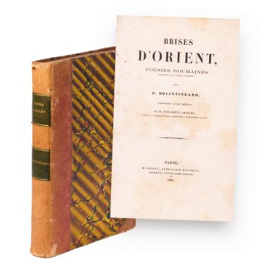 Dimitrie Bolintineanu, Brises d’Orient, 1866