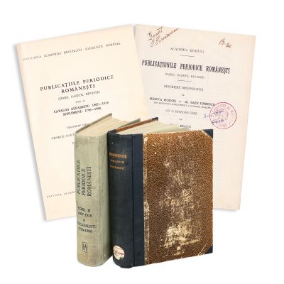 Publicațiile Periodice Românești, 1913-1969, două tomuri