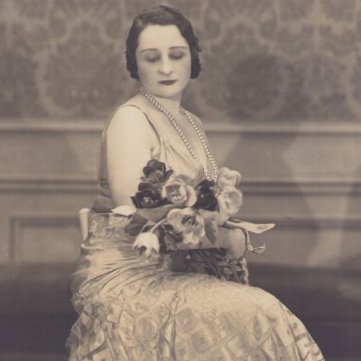 Ioana Zizi Lambrino, fotografie de epocă, atelier Henri Manuel 