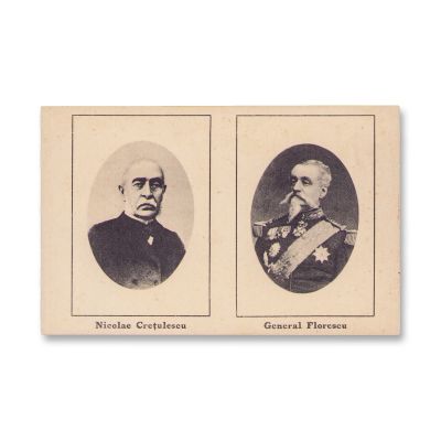 Nicolae A. Kretzulescu, I. Em. Florescu, Iacob N. Lahovari, Al. Averescu, patru cărți poștale fotografice și ilustrate 