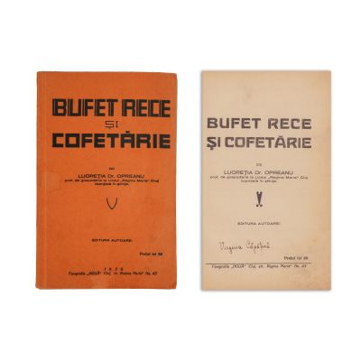 Lucreția Dr. Opreanu, Bufet rece și cofetărie, 1936 