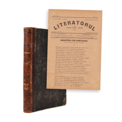 Publicația „Literatorul”, 1882, Anul III, nr. 1 - 12