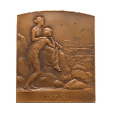 Grigore Tolea, premiul A.C.R.R., 1922, plachetă din bronz
