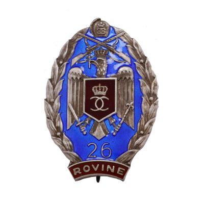 Insigna de 7 ani a „Regimentului 26 Infanterie - Rovine”
