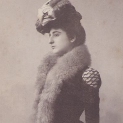 Maruca Cantacuzino, fotografie de epocă, atelier Franz Duschek