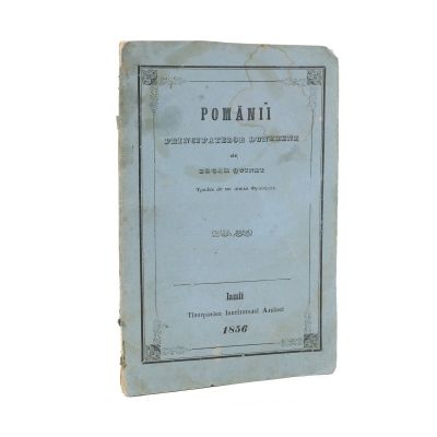 Edgar Quinet, Românii Principatelor Dunărene, 1856, piesă rară