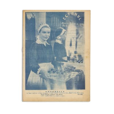 Publicația „Ecranul”, Anul 1, Nr. 1, 15 septembrie 1933