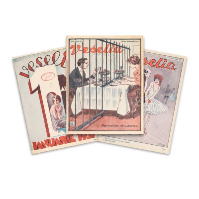 Revista „Veselia”, Anul XLV, Nr. 1 - Nr. 51, 1937 + un număr festiv de Crăciun