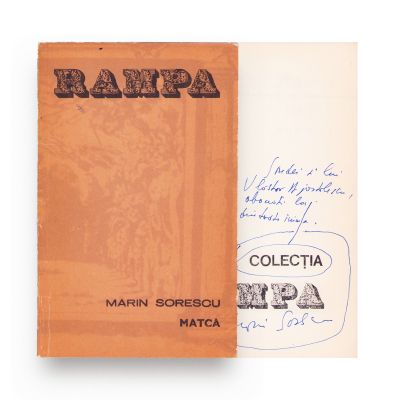 Marin Sorescu, Matca, 1976, cu dedicație și semnătură olografă