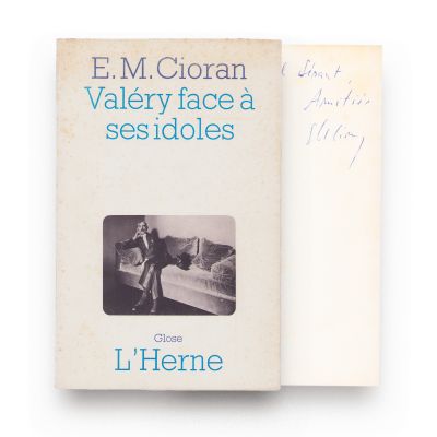 E. M. Cioran, Valéry face à ses idoles, 1970, cu dedicație pentru Paul Sérant