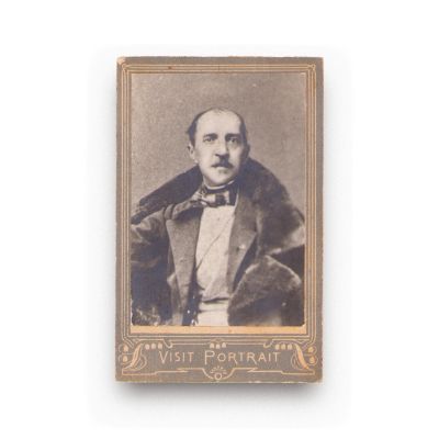 Constantin Negruzzi, fotografie tip carte-de-visite