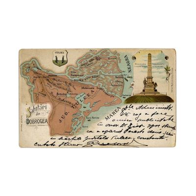 Salutări din Dobrogea, carte poștală ilustrată