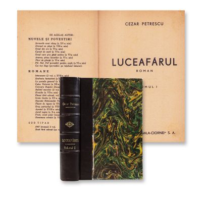 Cezar Petrescu, Luceafărul, cu dedicație pentru Ion Șahighian