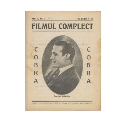 Publicația „Filmul Complect”, Anul 1, Nr. 1