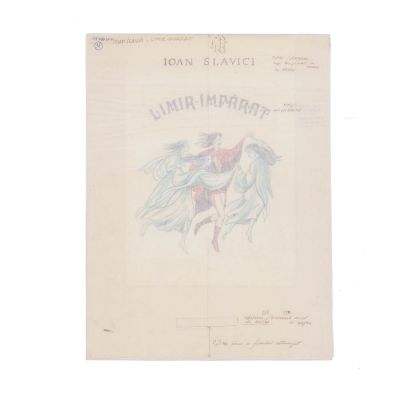 Ioan Slavici, Limir împărat, copertă ilustrată de Adrian Ionescu