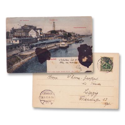 I. L. Caragiale, carte poștală trimisă lui Paul Zarifopol, 20.I.1906