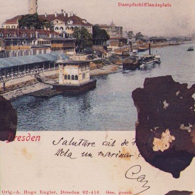 I. L. Caragiale, carte poștală trimisă lui Paul Zarifopol, 20.I.1906