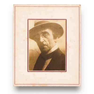 Alexandru Macedonski, fotografie de mari dimensiuni, cca. 1900