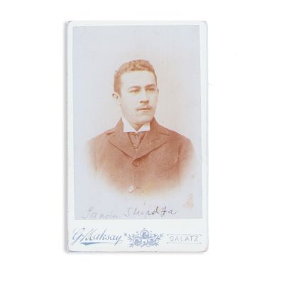 Alexandru D. Sturdza, fotografie format carte-de-visite