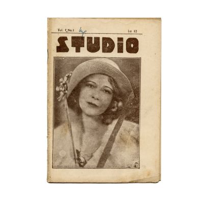 Publicația „Studio”, Anul I, Nr. 1, [1930]