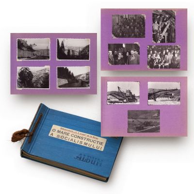 Hidrocentrala de la Bicaz, album fotografic, 90 de fotografii de epocă, 1960 