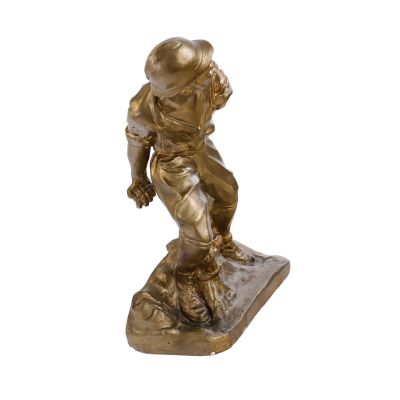 Ion Dimitriu-Bârlad, Ultima Grenadă, statuie din gips patinat ce-l infatiseaza pe Caporalul Vasile Musat