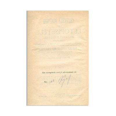 Mihail Kogălniceanu, Cronicele României sau Letopiseţele Moldaviei şi Valahiei, 1872, 3 tomuri