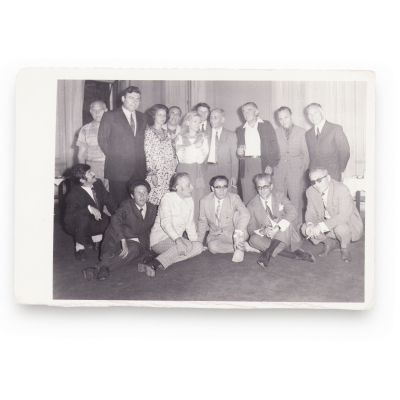 Marin Preda, două fotografii de epocă, fotograf Vasile Blendea