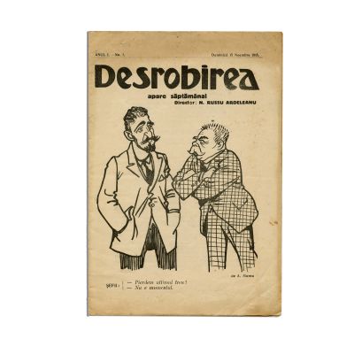 Publicația „Desrobirea”, Anul I, Nr. 1, 15 noiembrie 1915