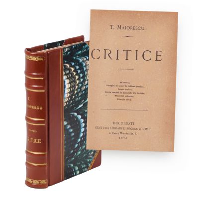 T. Maiorescu, Critice, 1874