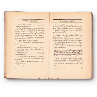 Panait Istrati, Tsatsa-Minnka, 1931, exemplar numerotat și cu dedicație