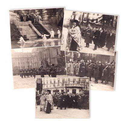 Regele Carol al II-lea la Serbările Bobotezei, cinci fotografii de epocă