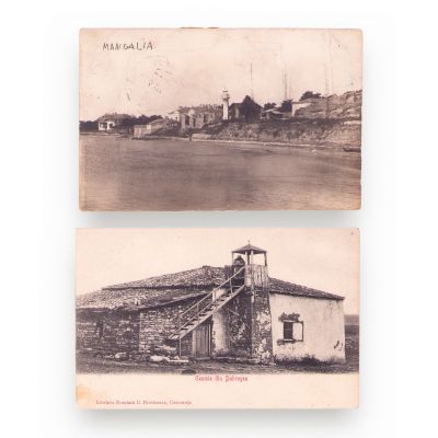 Geamii din Mangalia, patru cărți poștale fotografice