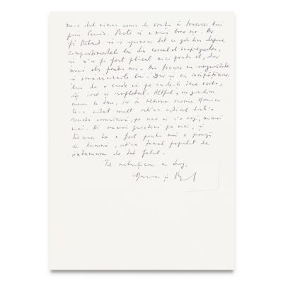 Monica Lovinescu și Virgil Ierunca, două scrisori pentru Geo Dumitrescu, 1967-1968