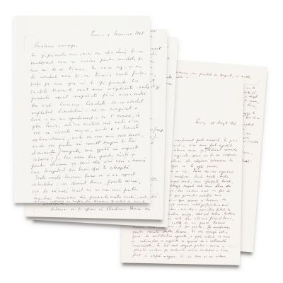 Monica Lovinescu și Virgil Ierunca, două scrisori pentru Geo Dumitrescu, 1967-1968
