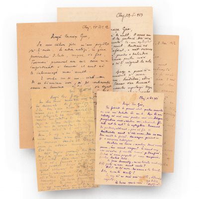 Ion Brad, corespondențe pentru Geo Dumitrescu, 1950-1963