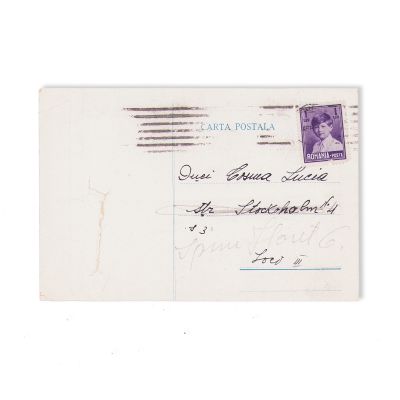 Al. Tzigara-Samurcaș, carte poștală satirică
