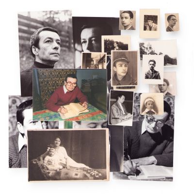 Colecție de 23 de fotografii înfățișându-l pe Geo Dumitrescu, 1920-2000