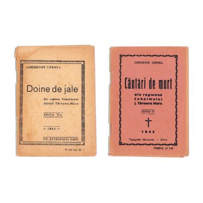 Gheorghe Cernea, Cântări de mort, 1942 + Doine de jale, 1943