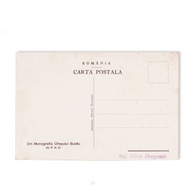 Primarii și președinții de comisii interimare din Buzău, fotografie tip carte poștală 